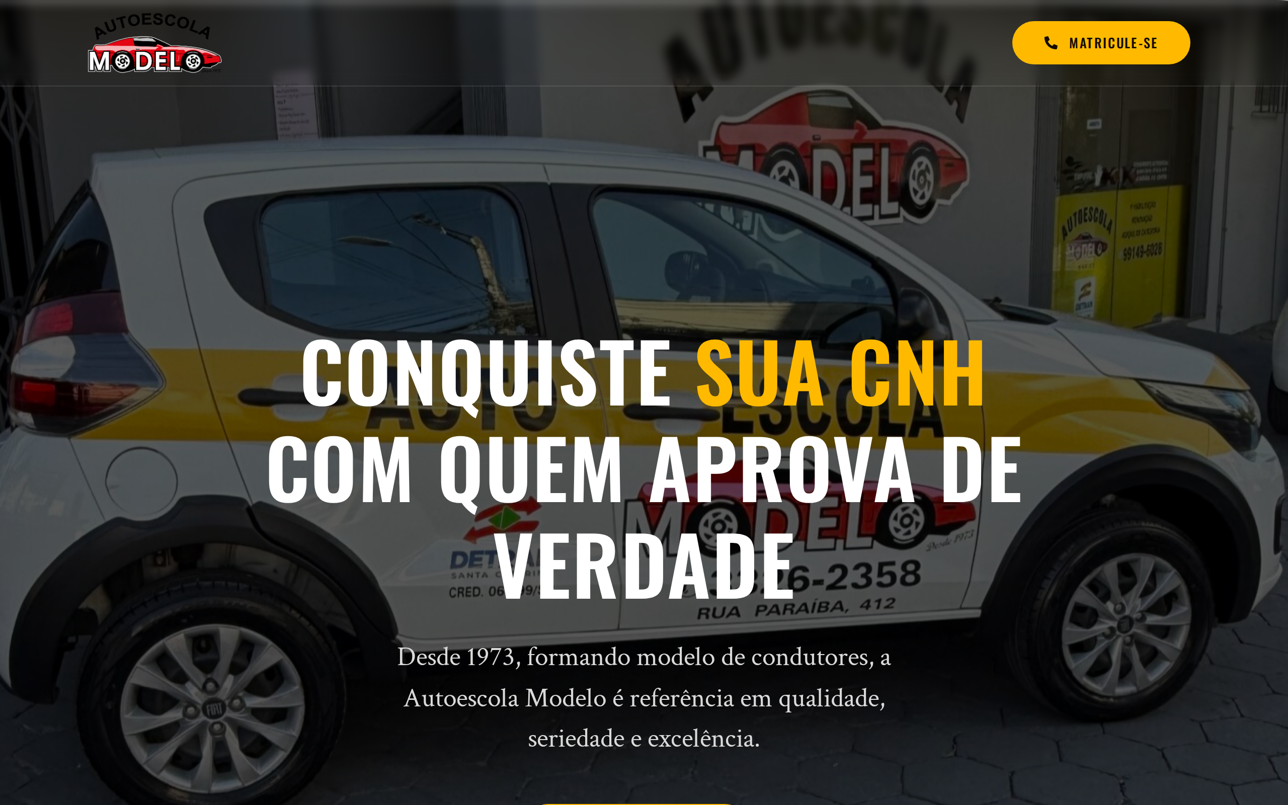 Auto Escola Modelo BNU — screenshot